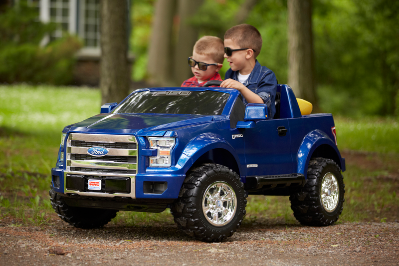 Illustration for article titled The Ford F-150 Power Wheels Truck Is For Rugged Little Boys And Girls